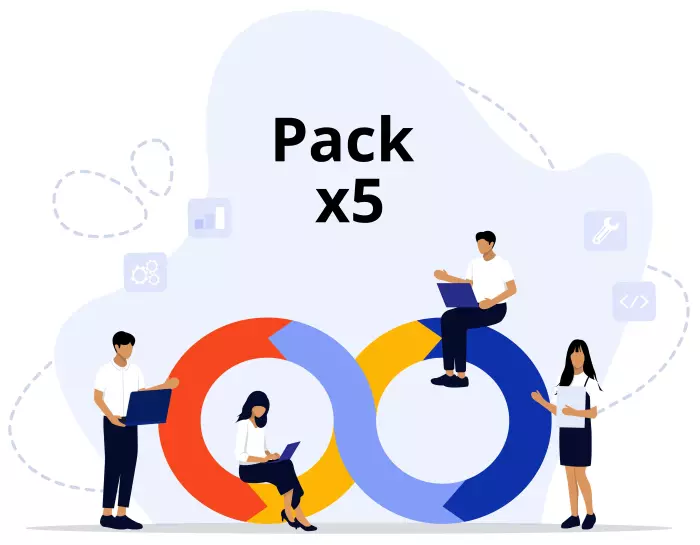 Pack x5 Cursos Ágiles | ESEP